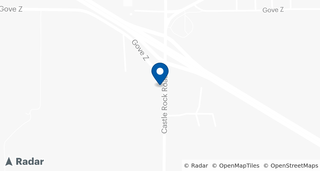 Map of Dairy Queen Location:: 1307 Castle Rock St, Quinter, KS, 67752-5201